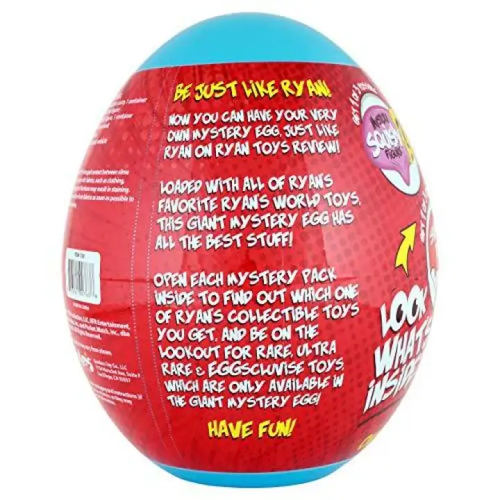 ryan's toy review giant mystery egg