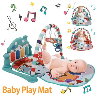 piano tummy time mat