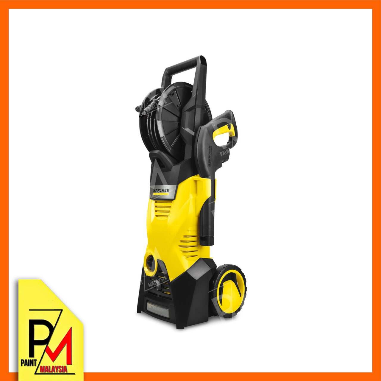 KARCHER Pressure Washer K3 HR PLUS 120 Bar Hose Reel Water Jet Cleaner