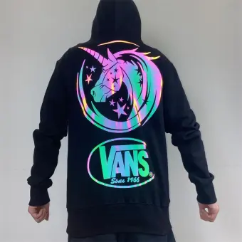 vans hoodie back print