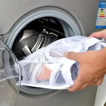 shoe washing bag