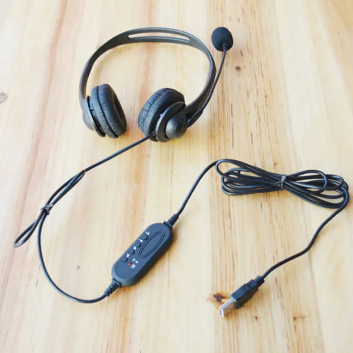 headset with mic with usb port
