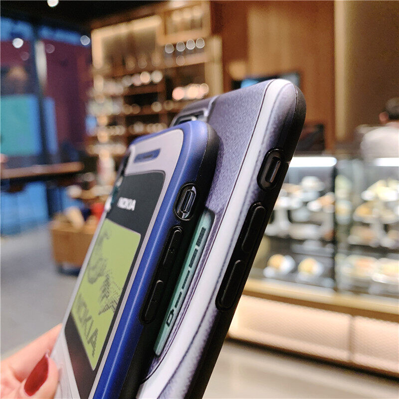 Funny Classical TPU Fitted Phone Case For Apple iPhone 13 Pro Max 12 Pro Max 11 Pro Max Retro Nokia Patterned Soft Case For iPhone X XR XS Max 6 6s 7 8 Plus
