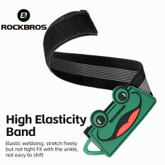 ROCKBROS Quần Ống Rộng Xe Đạp Dây Đai Có Móc Kẹp Độ Co Giãn Cao Dây Đai Quần Đạp Xe Buộc Chặt Tiện Lợi Nam Nữ