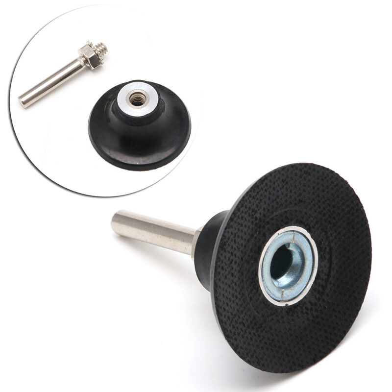 2" Sanding Discs Holder & 1/4'' Shank For Rotary 3M Roloc Discs Pad New