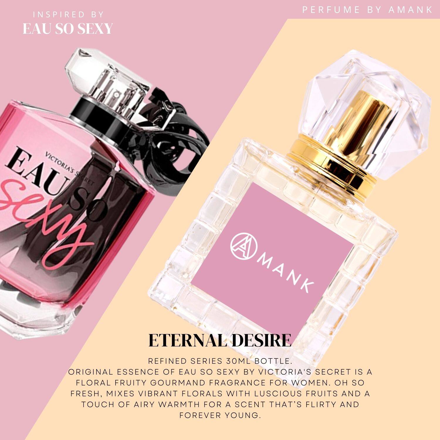 FAST SHIPPING ETERNAL DESIRE AMANK PERFUME INSPIRED BY