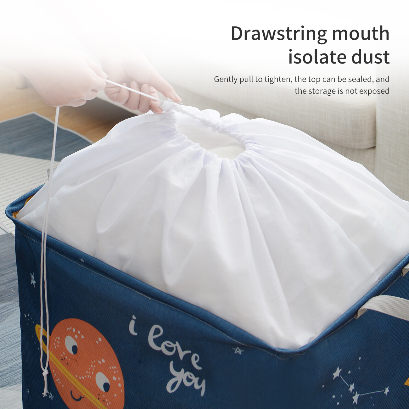 Homenhome Comforter Storage Bag Dustproof Clothes Organiser Cabinet Container