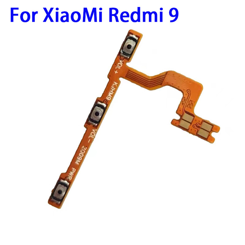 For XiaoMi Redmi 9A 9 Volume Side Power Switch on off Button Key Flex Cable