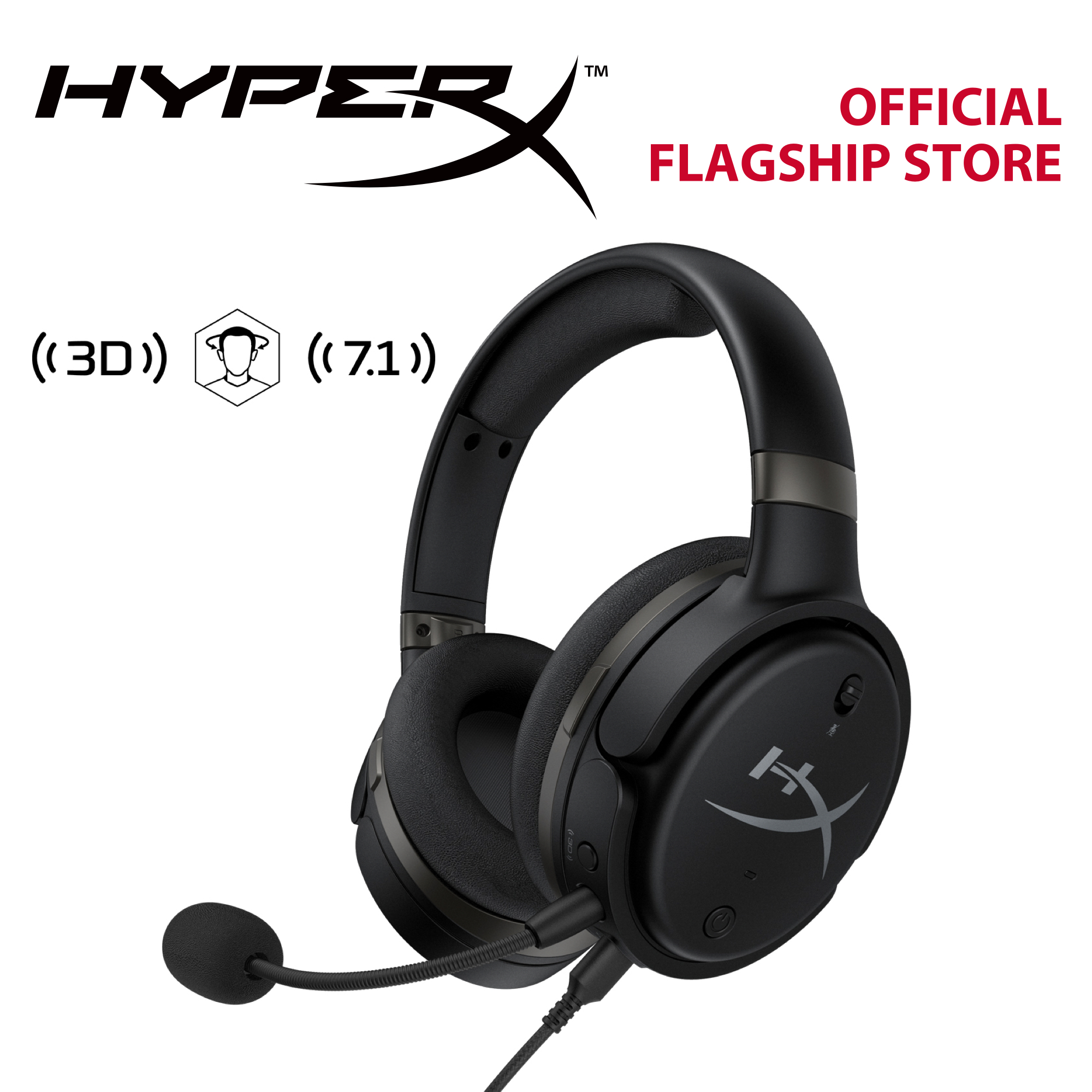 HyperX Cloud Orbit S Gaming Headset with 3D Head Tracking Technology for  Xbox One/PS4/Mac/Mobile/Nintendo Switch -(HX-HSCOS-GM/WW) | Lazada