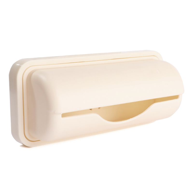 Self-adhesive Trash Bags Storage Box Garbage Bag Dispenser for Kitchen Bathroom Wall Mounted Grocery Bag Holder Kitchen Plastic Bags Container