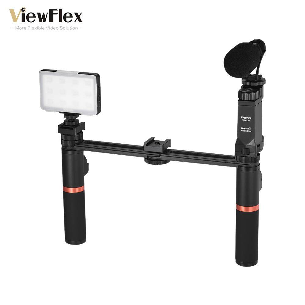 Daftar Harga Samsung Galaxy S8 Plus Terbaru Juli 2019 6 SuperDeal2019 Viewflex VF-H7 Smartphone Video Rig Dual Genggam Pegangan Logam Perlengkapan Penstabil dengan Pengendali Jarak Jauh/Lampu LED Dapat Diredupkan/Mikrofon untuk iPhone 6 6 S PLUS untuk Samsung Galaxy S8 + S8 Note 3 Huawei