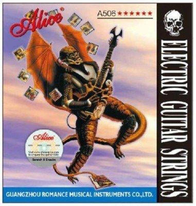 Alice Electric Guitar Strings Nickel Alloy Wound A506-SL 009-.042 6pcs/Set Malaysia