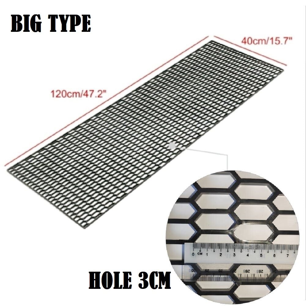 Universal Car Front Bumper Grille ABS Bumper Grill Mesh Grilles Cover ...