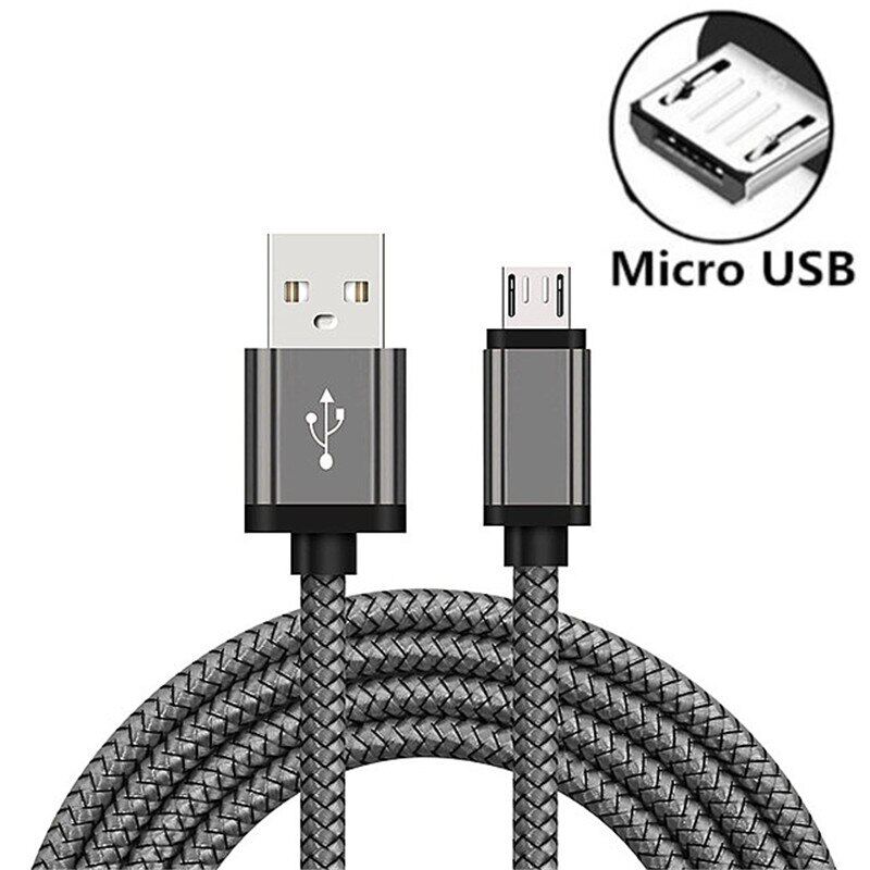 Micro USB Cable 2.4A Fast Charging Wire Mobile Phone Micro USB Cable For Xiaomi redmi Samsung Andriod Micro usb Data Cable Cord