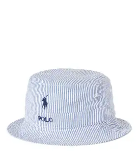 seersucker sun hat