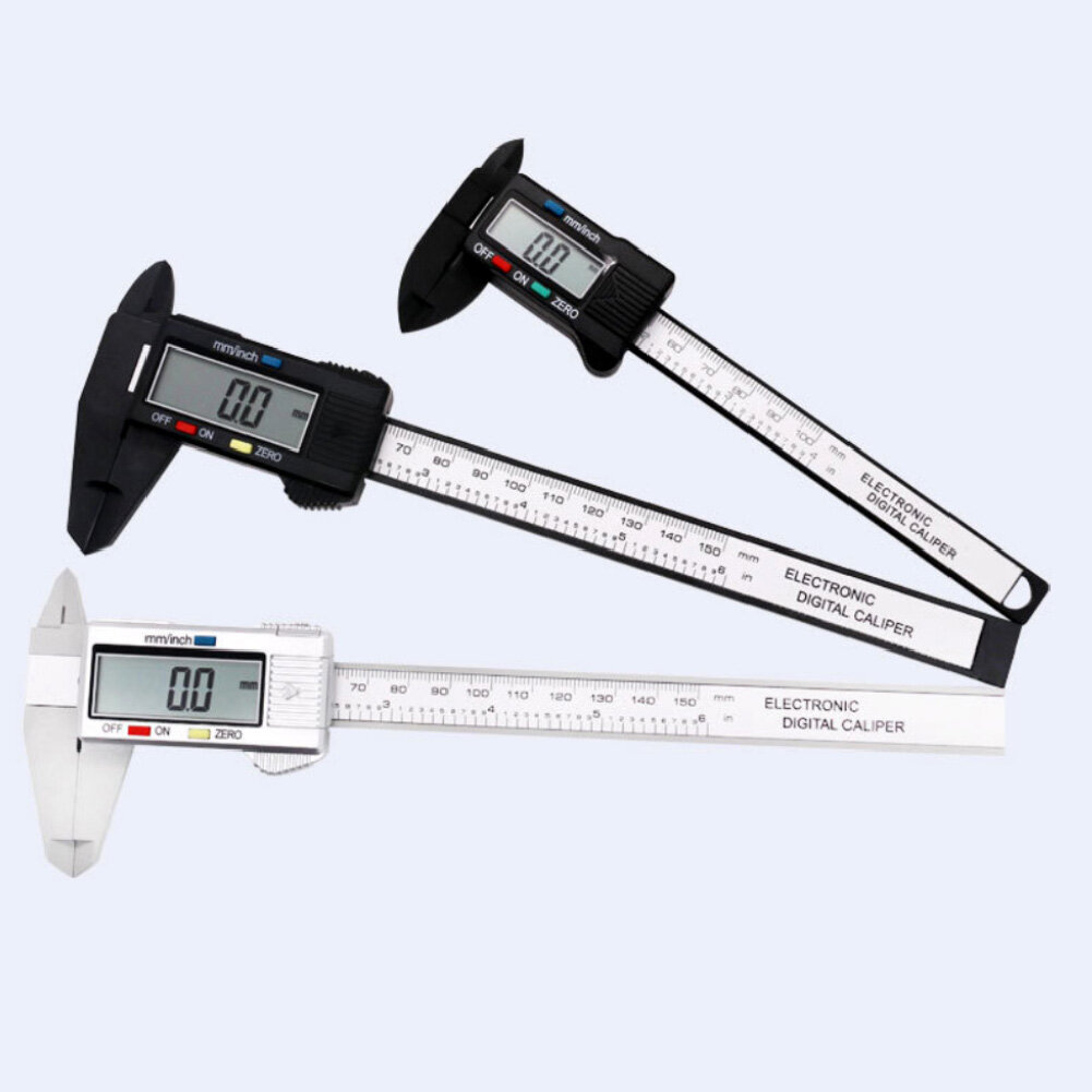 Digital Display Sliding 0-150mm Measurement Pocket Vernier Caliper Ruler Tool