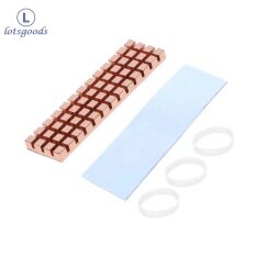 Bộ Tản Nhiệt Bằng Đồng M.2 2280 PCI-E NVME SSD Tản Nhiệt Ổ Cứng Bộ Phận Làm Mát Máy Tính