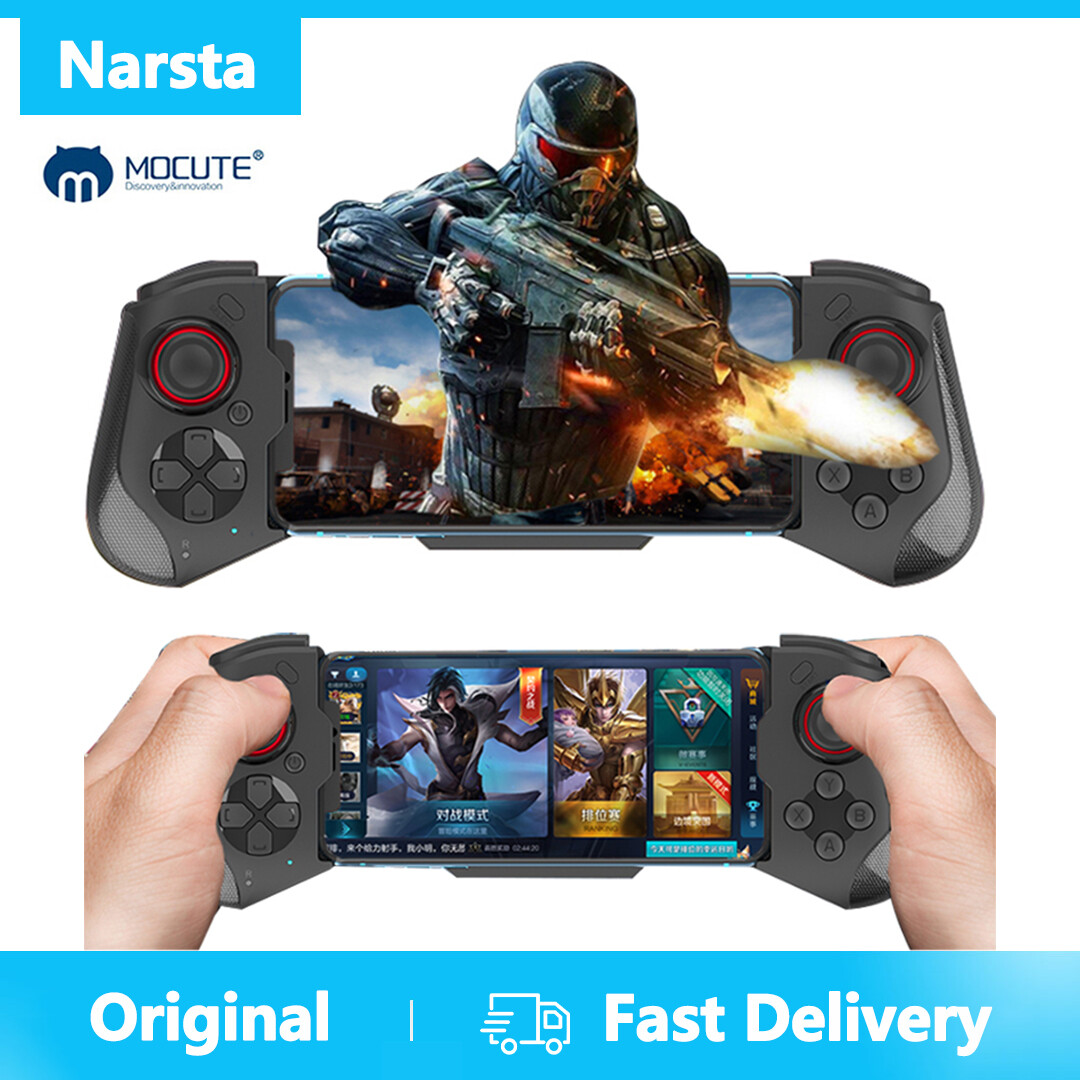 Mocute 060 Tay Cầm Chơi Game Bluetooth, Đối Với IOS Android Trò Chơi Điện Thoại Cần Điều Khiển PUBG Điều Khiển Kính Thiên Văn Gamepad, Có Thể Sạc Lại