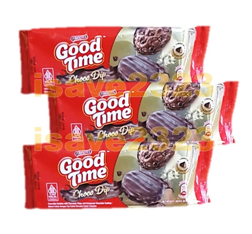 HALAL] Arnotts Good Time Choco Dip Double Choco Cookies (71g