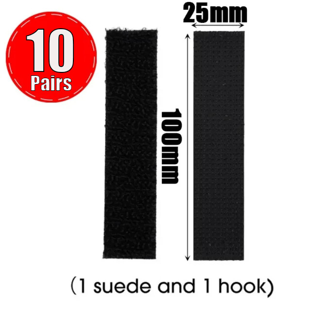 10Pairs Car Double-sided Anti-slip Fixed Stickers General Car Carpet Floor Mats Self-adhesive Invisible Tapes Car Fasteners Accessories