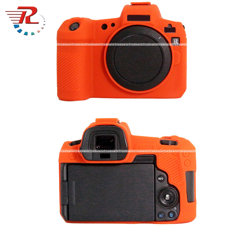 Cao su Silicone mềm thân máy Trường hợp bìa cho Canon EOS r