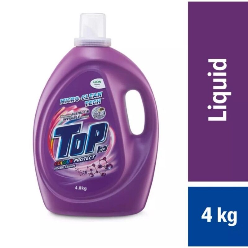 Exclusive Top Liquid Detergent 4.0kg varieties Lazada