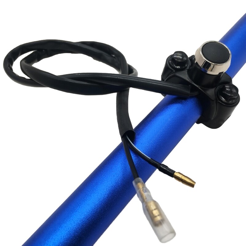 Headlight Strobe Momentary Switch Button Aluminum Alloy Interruptor Moto Parts