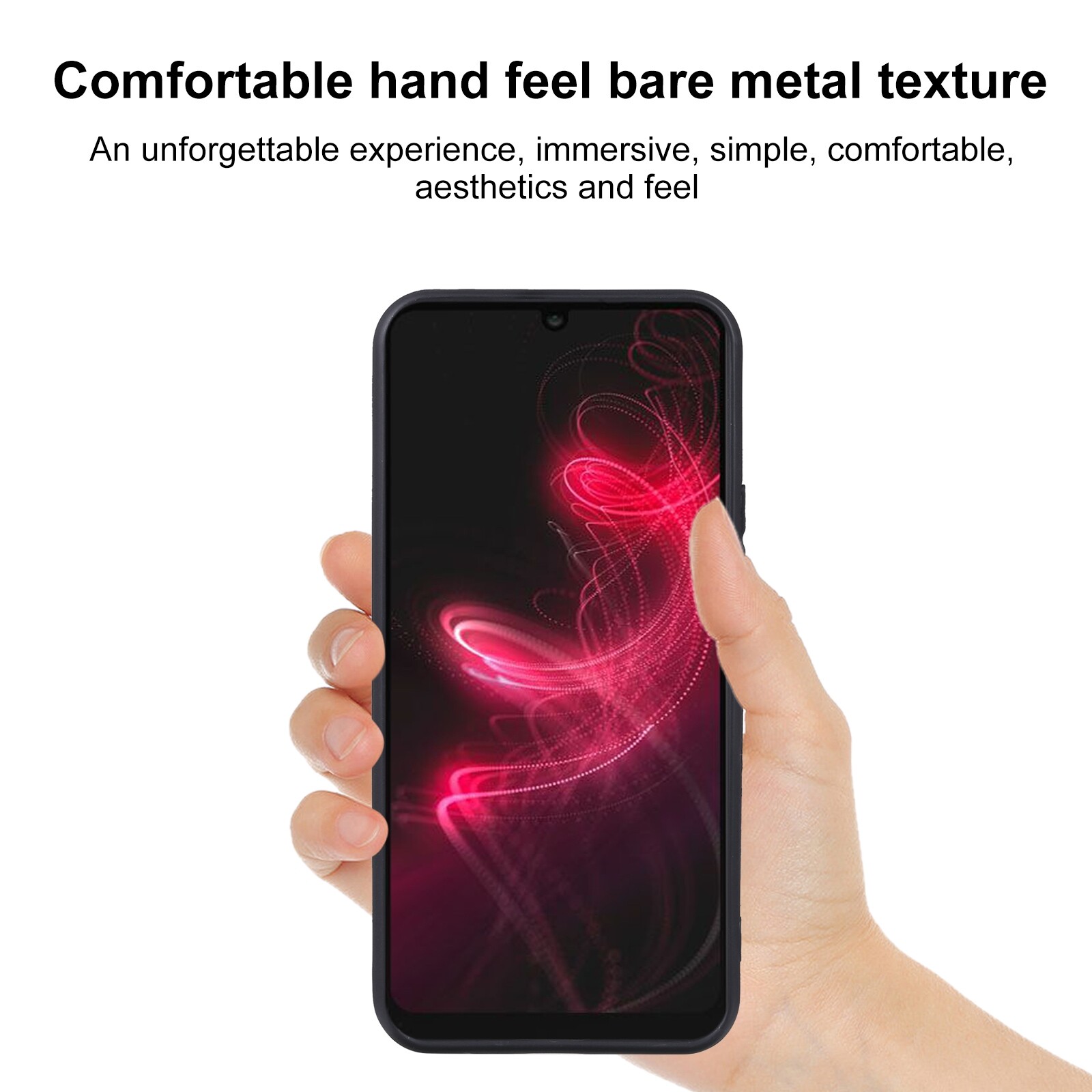 TPU Phone Case For Sharp Zero 5G Basic DX/SHG02/EP3(Pudding Black)