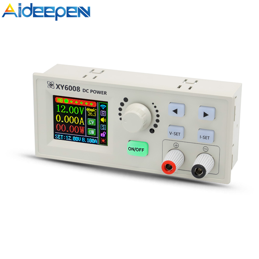 Aideepen XY6008 NC Adjustable DC Regulated Power Supply Constant Voltage and Constant Current Maintenance 60V 8A 480W Step-down Module