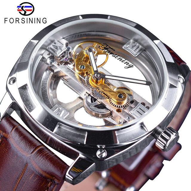 Alibaba Leather Forsining Orologi Forsining Automatic Watch