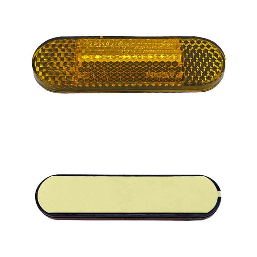 1 Pair Red Reflectors Truck Plastic Reflectors Motorcycle ATV Dirt Bike Car Reflector Safety Warning Fork Reflectors