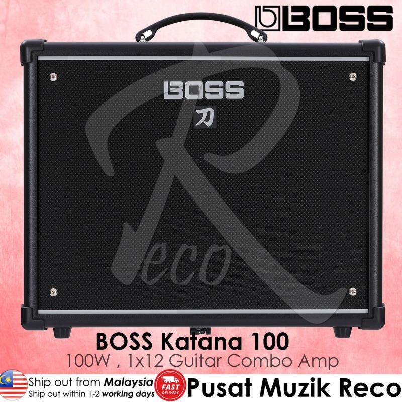 BOSS Katana 100 Guitar Amplifier Version 2 100/50/0.5 Watt 1x12 Guitar Combo Amp (KTN-100) Malaysia