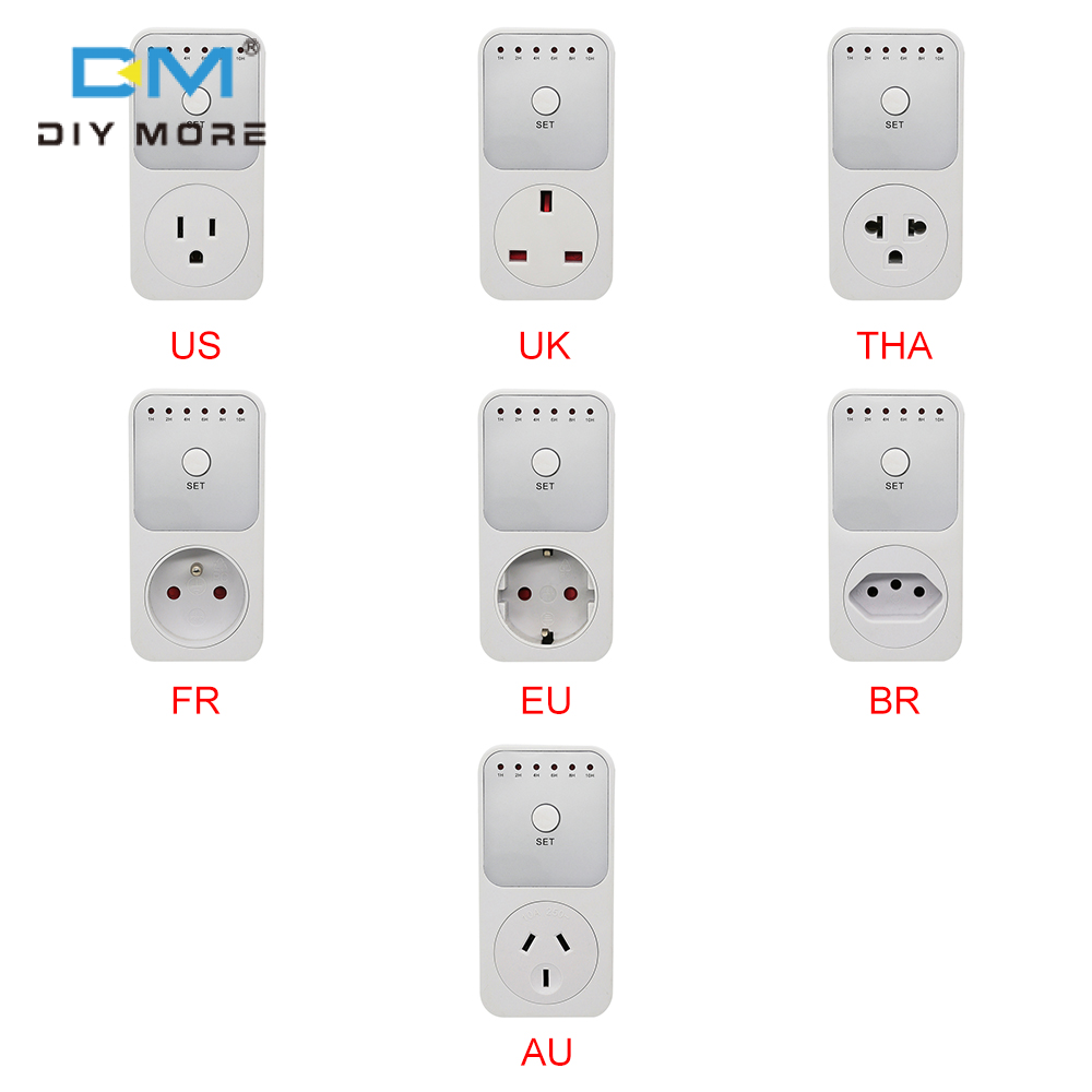diymore Công Tắc Hẹn Giờ Ổ CẮM HẸN GIỜ Bộ Điều Khiển Công Tắc Hẹn Giờ Đếm Ngược