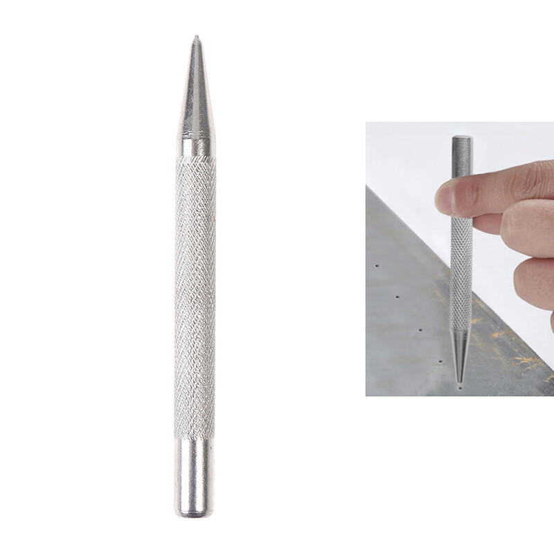 UNI 🔥Ready Stock Center Pin Punch Anti Slip Metal Drill Marking Center Punch Tools Drill Bit