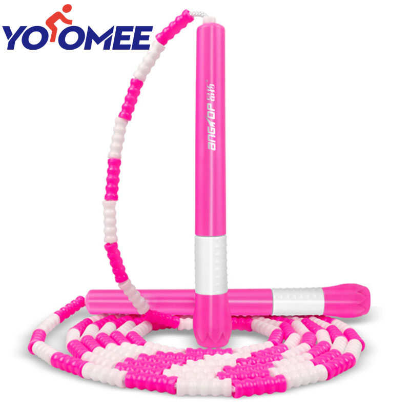 Yoomee Adjustable Beaded Skipping Rope Tangle-Frees Bearing Children Jump Rope