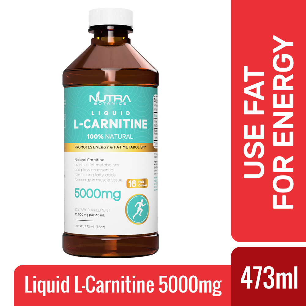 5000mg l carnitine CARSON LIFE Liquid L-Carnitine, Green Tea, Boosts Energy, Metabolism,  Dietary Supplement, 16 Fl Oz main image 1