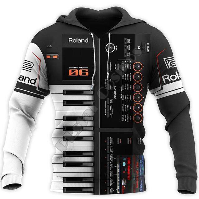 Hooddie for men Universe piano 3D hoodie/sweatshirt hoodie for men and women spring and autumn strip pullover musical instrument