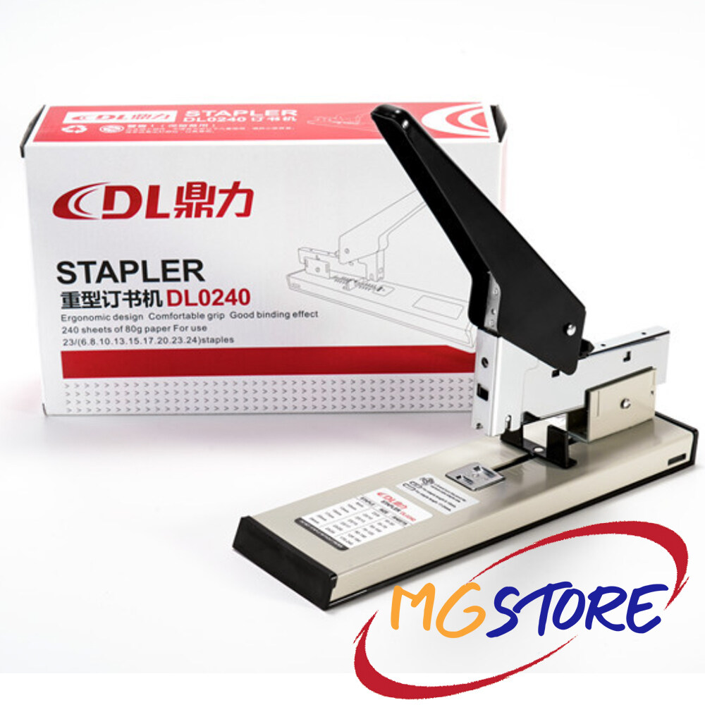 Dingli DL0240 Heavy Duty Stapler Lazada