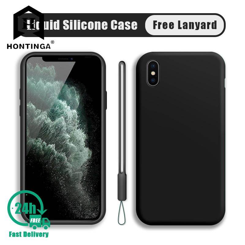 Ốp Honinga Dành Cho Iphone X XR XS XS Max Ốp Silicon Lỏng Chính