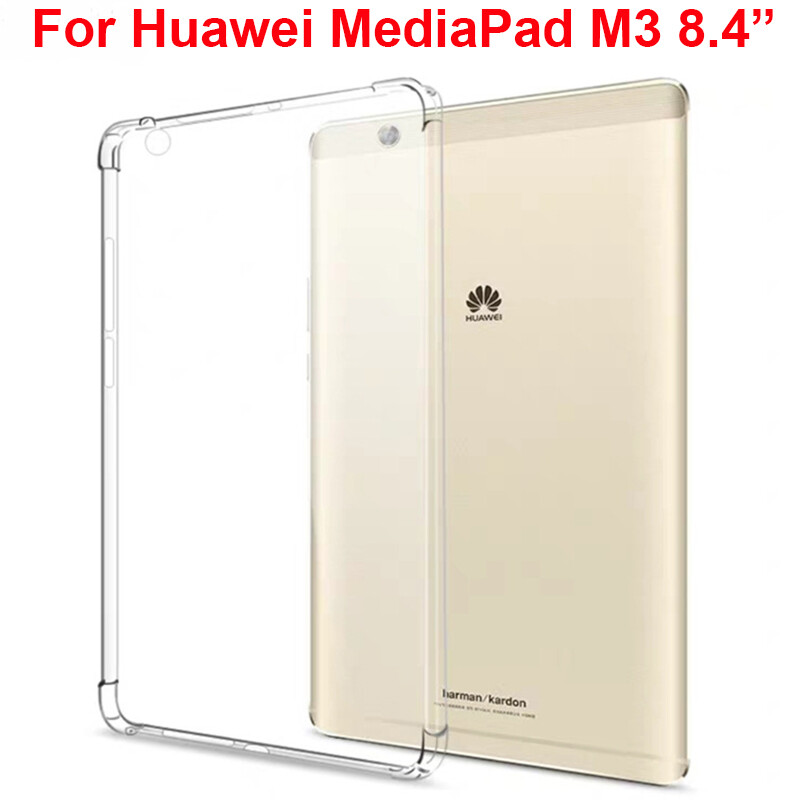 ốp Chống Sốc Cho Docomo Dtab Nhỏ Gọn D 01j D 01j Vỏ Trong Suốt Huawei Mediapad M3 8 4 Inch Btv W09 Btv Dl09 ốp Lưng Tpu Mềm Chống Nứt ốp Lưng May Tinh