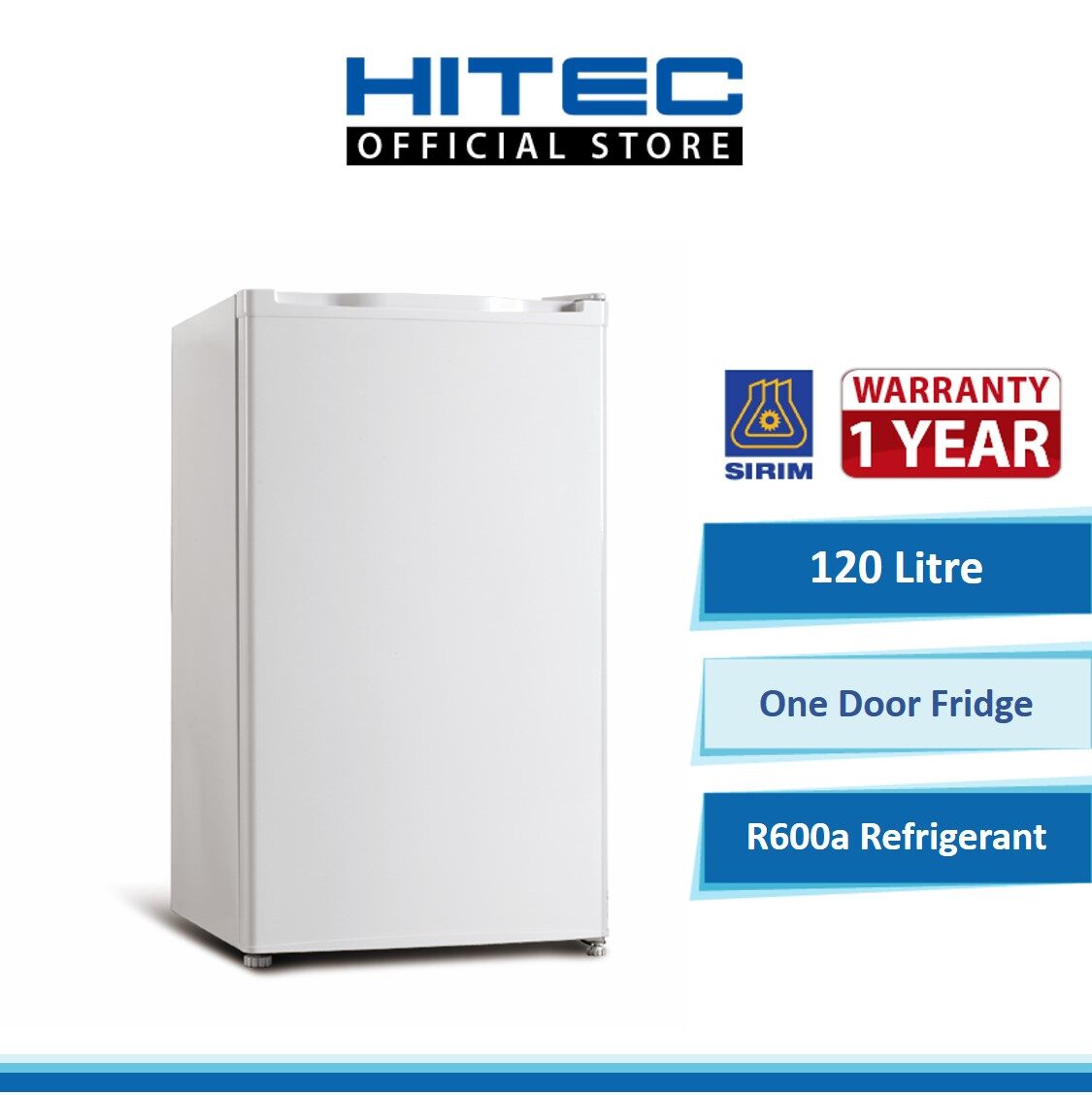 Hitec Fridge 120L with Single Door HTRF120 Lazada