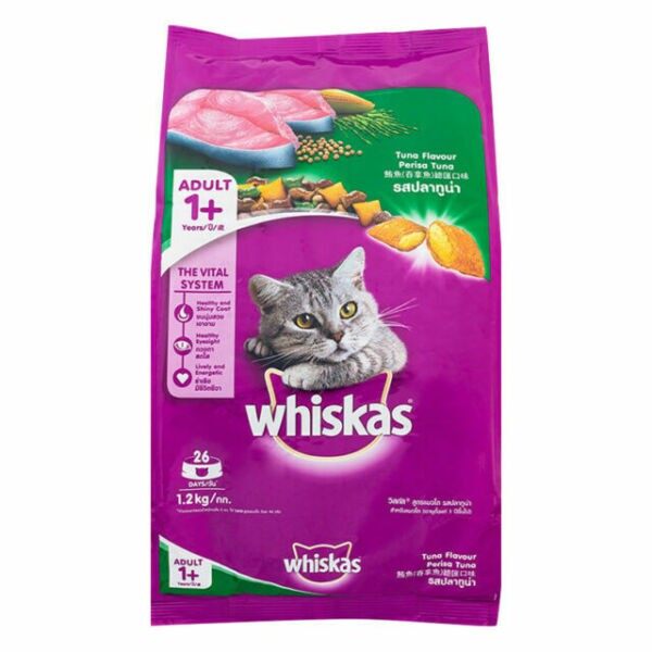 HẠT WHISKAS TÚI 1.2KG CHO MÈO