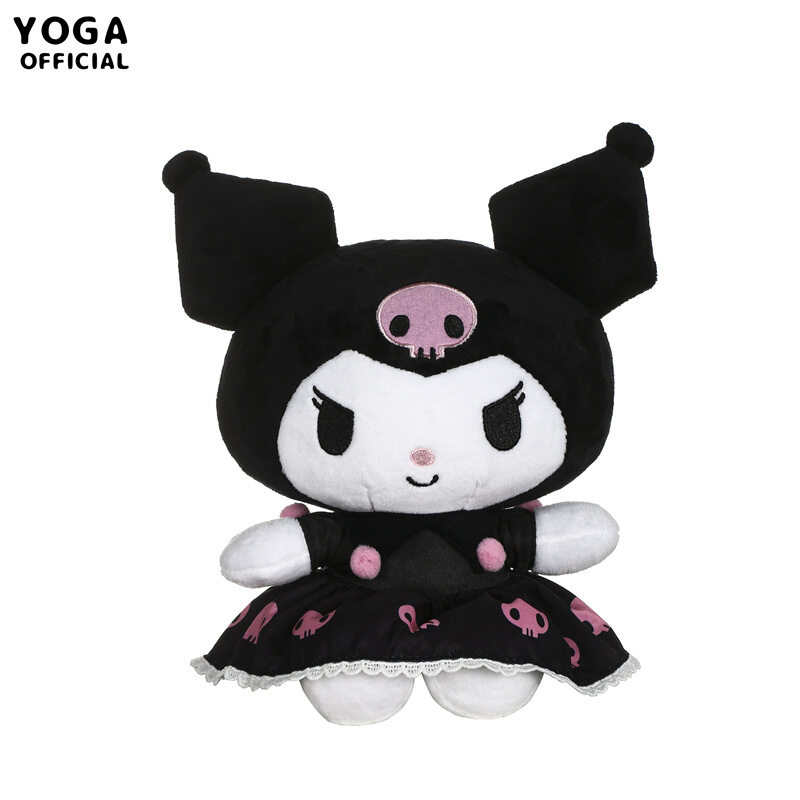 Sanrio Kuromi Amusement Park Series Plush Dolls Balloon and Black Dress ...