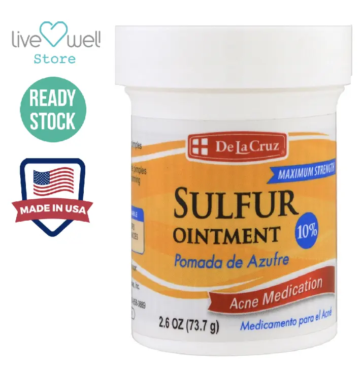 sulfur ointment for acne