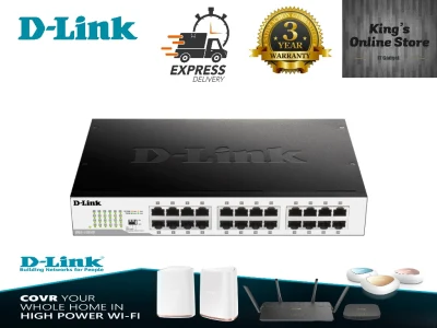 D-link DGS-1024D 24-Port Gigabit Business Solutions Unmanaged Desktop Switch
