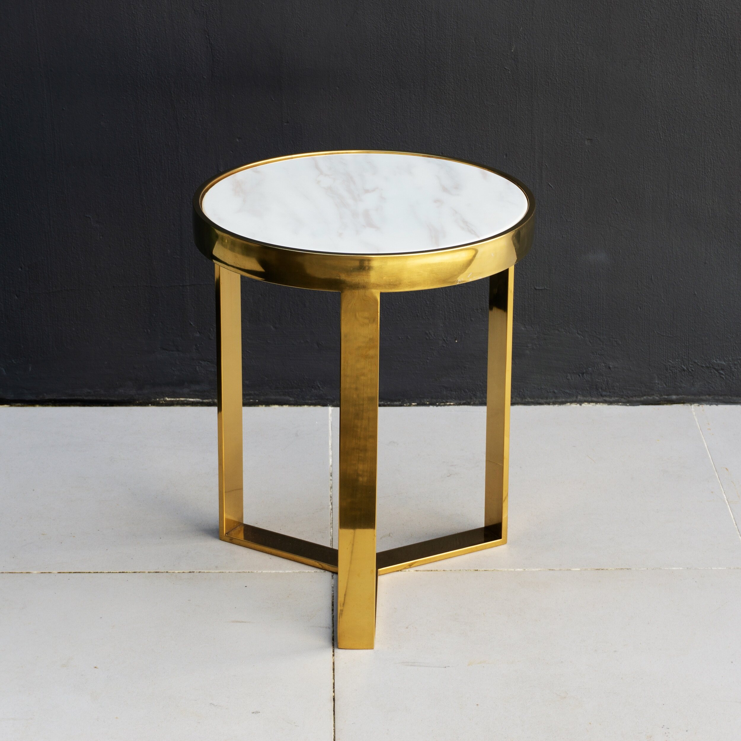 GOLD FRAME SIDE TABLE FRM2097G Lazada