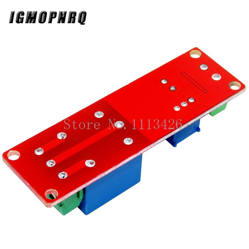 NE555 0 ~ 10S mô-đun điều chỉnh DC 12V Rơle tác dụng chậm lá chắn Công tắc hẹn giờ