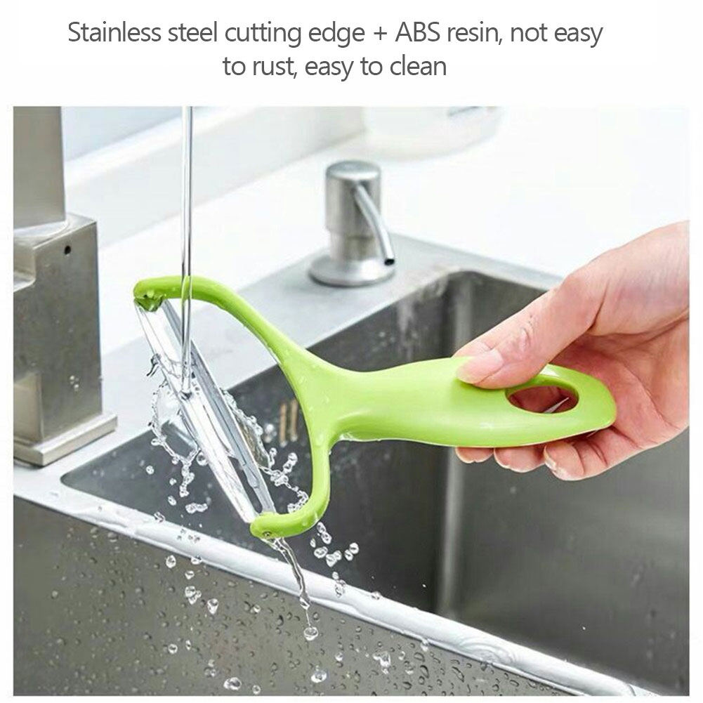 Lưỡi bằng thép không gỉ bền là sắc nét và màu xanh lá cây bắp cải Shredder Dụng cụ nạo củ quả Chopper bắp cải Shredder Peeler thuận tiện cho treo