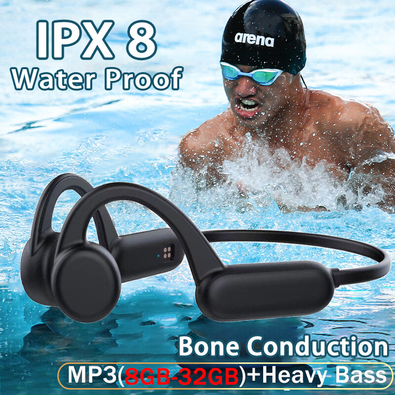 Ipx8 bone conduction online headphones