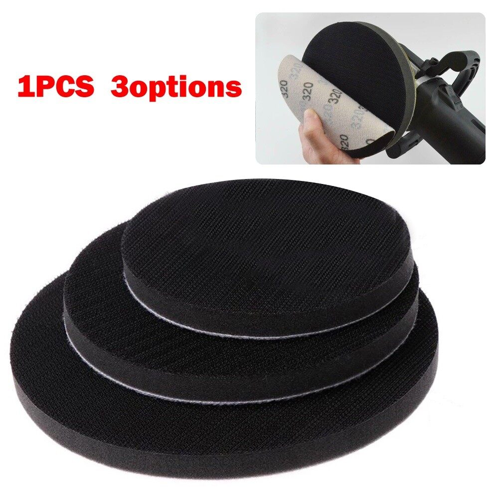 1pcs Buffering Pad 5/6/7 Inch Soft Sponge Interface Pad for Sanding Pads Hook And Loop Sanding Discs For Uneven Surface Polishing Power Tools Accessories
